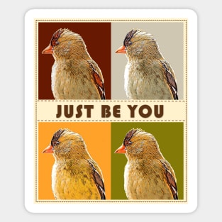 Just Be You - Finch Magnet